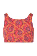 Sporty Crop Top Orange 5850 - Image 2