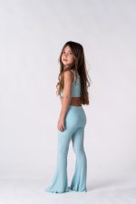 Sporty Crop Top Sparkle light blue  5858 - Image 12
