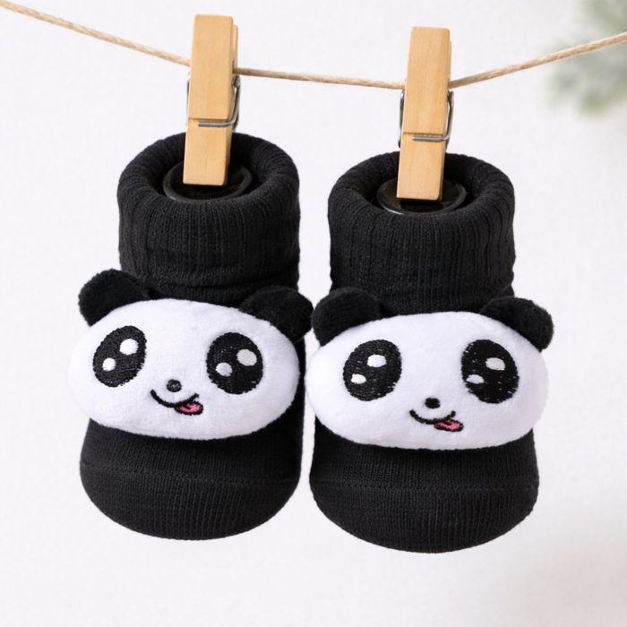 Black Panda Socks 8451 - Image 2