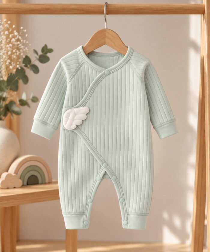 Baby Angel φορμάκι με φτερό σε μέντα 2793 - Image 2
