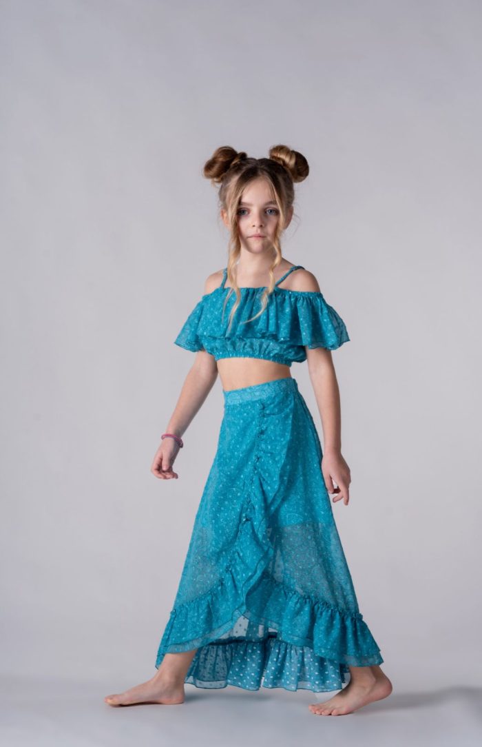Sunmelo Multi Top Blue 5868 - Image 8