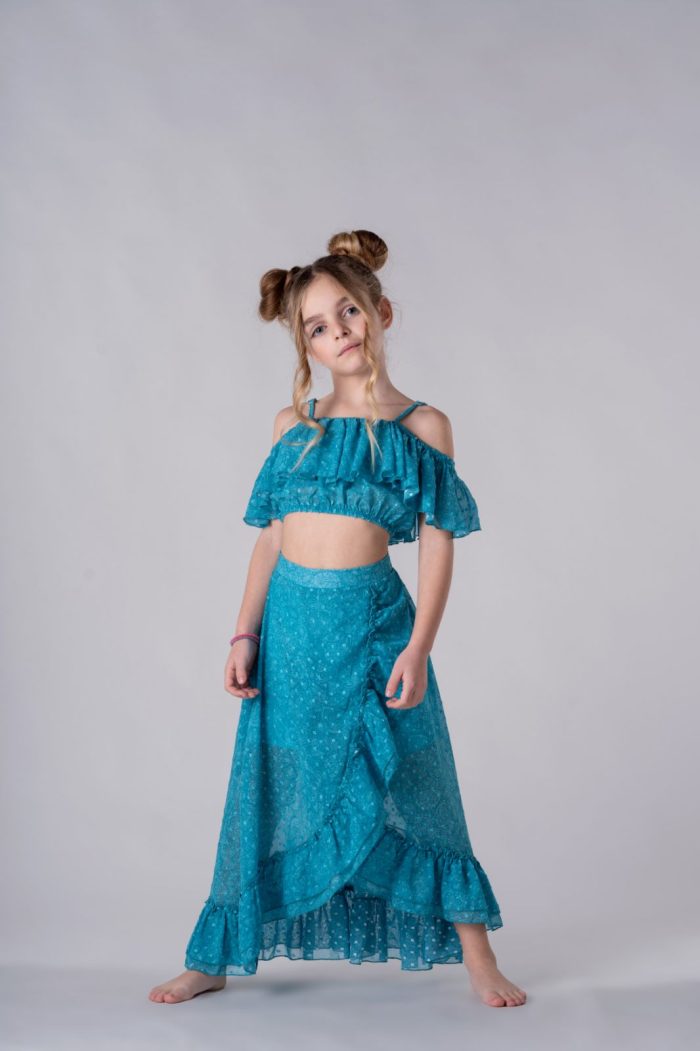 Sunmelo Multi Top Blue 5868 - Image 5