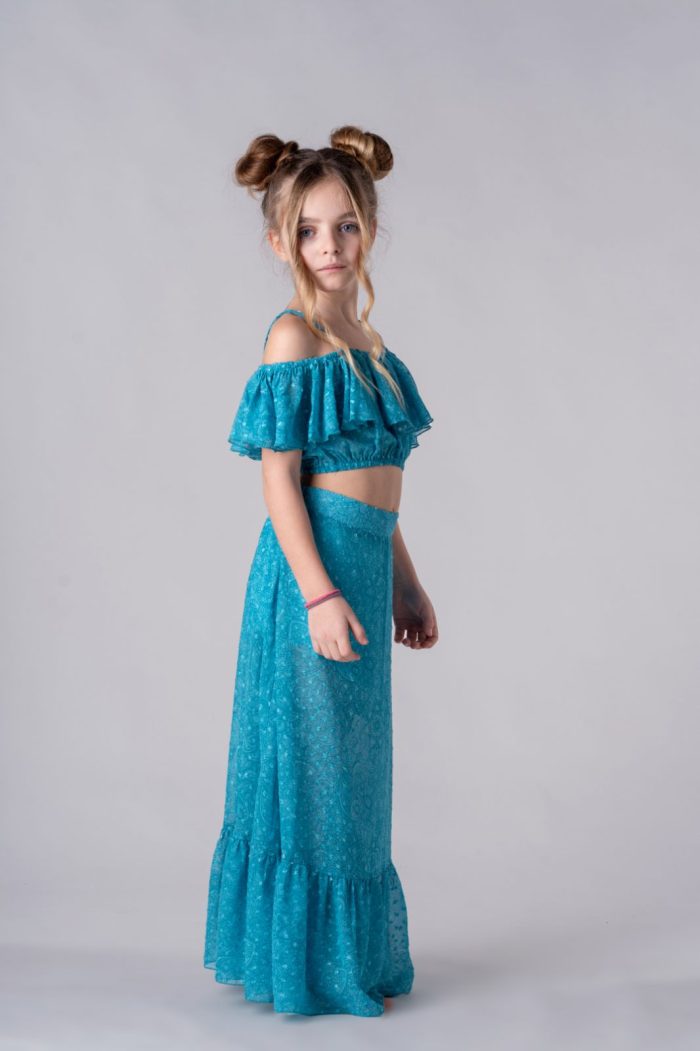 Sunmelo Multi Top Blue 5868 - Image 4