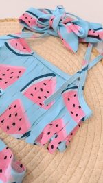Watermelons Light Blue 4121 - Image 3