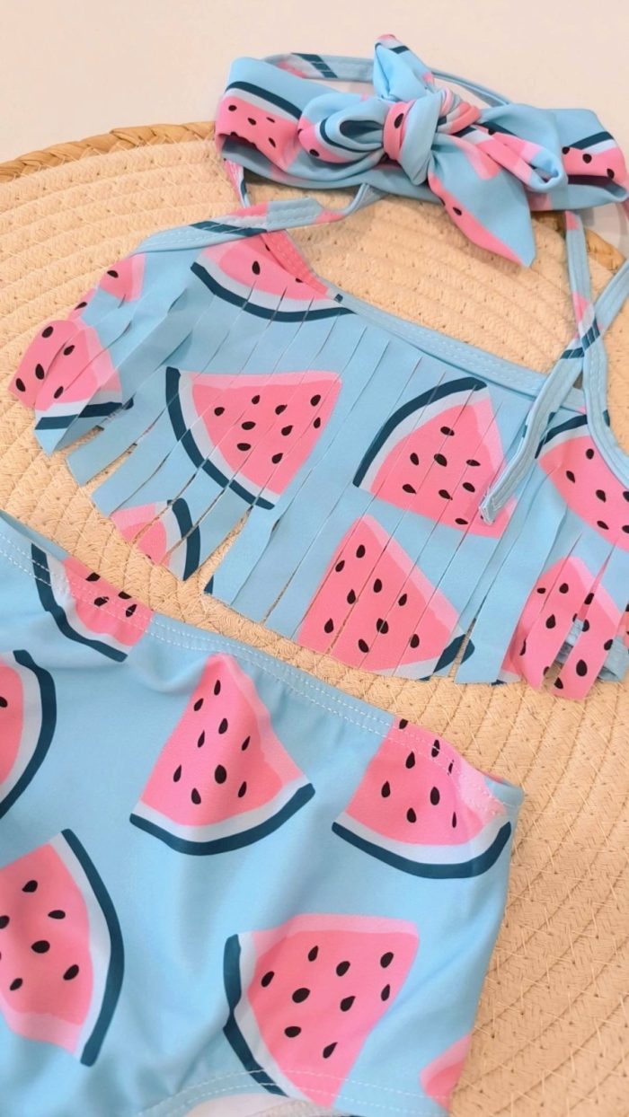 Watermelons Light Blue 4121 - Image 2