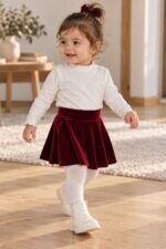 Velvet Skirt Βελούδινη φούστα 3020 - Image 2
