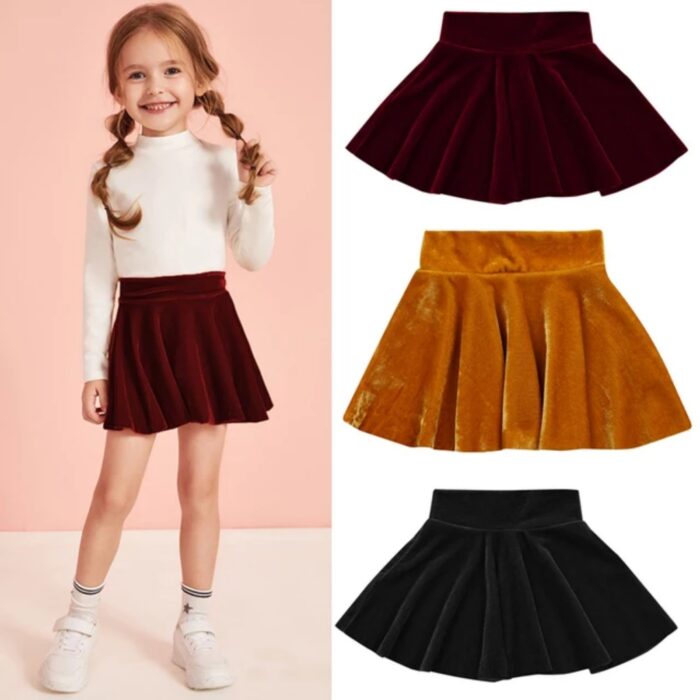 Velvet Skirt Βελούδινη φούστα 3020 - Image 3