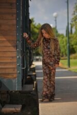 Brown Velvet Top 5844 - Image 2
