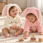 Fluffy Romper με αυτάκια 2806