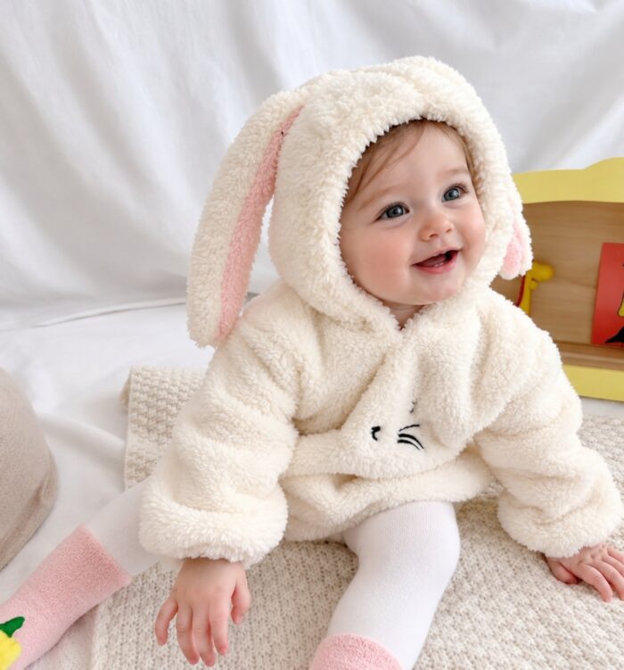 Fluffy Romper με αυτάκια 2806 - Image 4