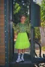 Tulle Skirt Yellow 5913 - Image 6