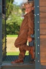 Corduroy Pants Brown 5848 - Image 4